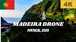 Madeira, Portugal || Drone 4K 2023 || Chill background music