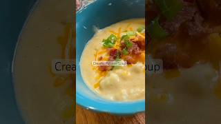 The Best Creamy Potato Soup. #recipe #dinner #potatosoup