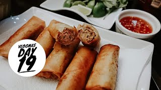 Vietnamese Eggrolls | Vlogmas day 19 | Teal Garcia