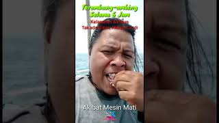 Terombang-ambing Di Tengah Samudra, Akibat Mesin Perahu Mati