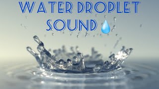 Single water drop sound | Droplet sound | Water sound | #shorts | #shortvideo