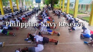 Philippine Navy Reserve | Physical Fitness Test PFT