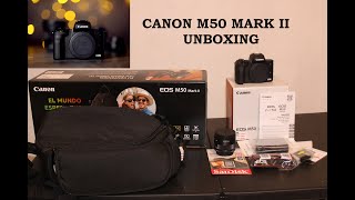 CANON M50 MARK II Unboxing en 2023 | Tenemos nueva cámara.