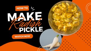 Instant Mooli pickle with long shelf life | Radish pickle | مولی کا اچار آج بنائے اور پورے سال کھائے