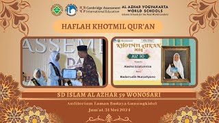 Haflah Khotmil Qur'an Juz 29 & 30 | SD Islam Al Azhar 59 Wonosari