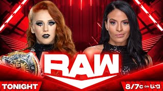 Isla Dawn VS Zelina Vega (Raw #4 WWE 2K24)