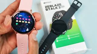 Zeblaze BTALK 2 Lite Game Watch   ||  Tech With Babor ||