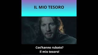 Learn Italian with GOLLUM - IL MIO TESORO! #italianlanguage #italianmovies #learnitalian