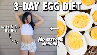 I LOST 4 POUNDS IN 3 DAYS BY EATING 1 BOILED EGG IN EVERY MEAL