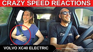 2021 Volvo XC40 P8 Recharge Twin Acceleration Reactions