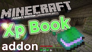 Guarda Tu Experiencia En Libros!! XP BOOK ADDON 1.16.201+ | mcpe 1.17