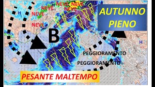 METEO - VIOLENTO PEGGIORAMENTO "SPAZZA ESTATE" IN ATTO, NUBIFRAGI DIFFUSI E A SEGUIRE FRESCO OVUNQUE