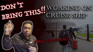 DON'T BRING THIS‼️ WORKING ON CRUISE SHIP | TIPS FOR THE FIRST TIMER WORKING INTO A CRUISE SHIP