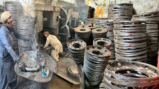 How Truck Rim Plate are Manufactured in Local factory