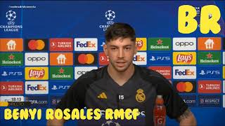 BAYERN MÚNICH - REAL MADRID | FEDE VALVERDE en Rueda de Prensa.