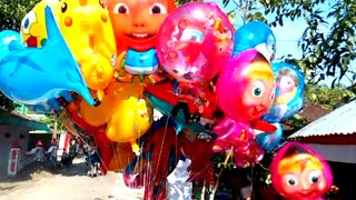 Balloons Helium/Balloons Characters Masha, SpongeBob, Pokemon, Hello Kitty, Doraemon, Boboiboy, Upin