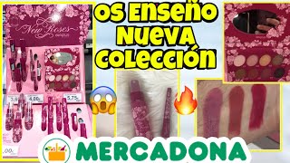 OS ENSEÑO LA NUEVA COLECCIÓN MAQUILLAJE MERCADONA NEW ROSES CON SWATCHES Y SUS CLONES CAROS