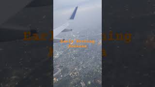 Aerial View l Kolkata Early Morning l India l #flight #flying #reels