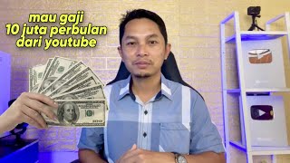 Mau Gaji 10 Juta Perbulan dari Youtube yuk Gabung Disini