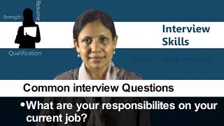 Common Interview question and answers - Job Interview Skills -1