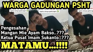 INFO PSHT TERBARU || WARGA GADUNGAN PSHT || Pengesahan Mangan Mie Ayam Bakso...❓⁉️