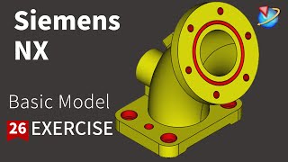 Siemens NX Tutorial for beginners,basic model exercise -26