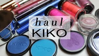 GIGANTESCO HAUL KIKO + Swatches !!! │Serena Wanders