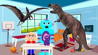 Cartoon for kids Max and Boo with Dinosaurs, Paw Patrol and more!