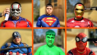 Testing All Superheroes To The Limit - Fun Hulk