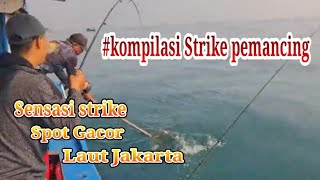 kompilasi strike para pemancing dan spotnya ikan talang talang