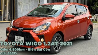 Mẫu Xe Nhỏ Gọn Chạy Trong Phố | Toyota Wigo 1.2AT 2021 | Siêu Lướt 6.800km