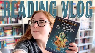 CHALICE OF THE GODS by rick riordan | reading vlog & review (SPOILER FREE)