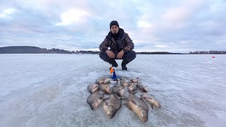 Можайское Водохранилище - Ловля подлещика - глухозимье закончилось!🙂 Февраль  2022