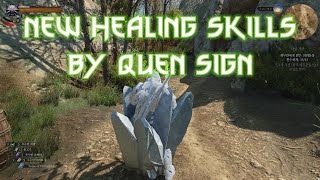 Witcher 3 Mod: New Healing Skill / 위쳐 3 모드 - 새로운 힐링 스킬