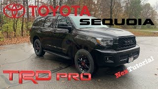 2020 Toyota SEQUOIA TRD PRO | 2020 Toyota SEQUOIA TRD | NexTutorial