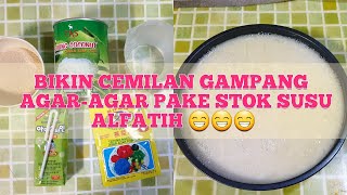 CARA MASAK AGAR-AGAR WITH KELAPA MUDA DAN SUSU BAYI