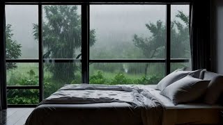 Rain & Thunder Sound for Sleeping | Relaxing Rain, Thunder and lightning