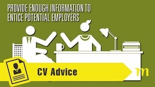 How to Write a Good CV