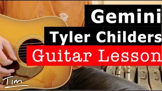 Tyler Childers Gemini Guitar Lesson, Chords, and Tutorial