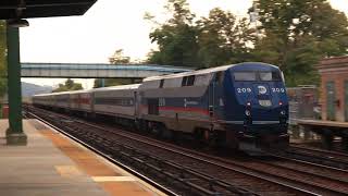 Metro-North Hudson Line Weekend Trains Bustling @ Riverdale (10/10/20)