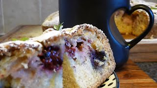 Souffle - Bubble cake - Czech Fruit Coffee Cake Recipe, Bublanina