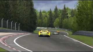 Gallardo LP560 at Nurburgring 20km (GT5 Directed replay)