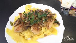 Easy Lemon Chicken Pasta┃TheHome.com In The Kitchen Pt. 2