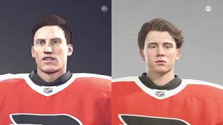 NHL 21 vs 22 Graphics: Player faces part 5