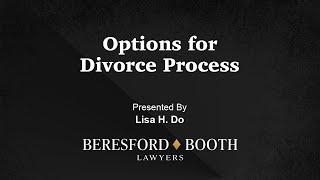 Options for Divorce Process