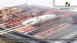 JUAL GAS ROASTER ROS GK25 ALAT KOMPOR GAS PEMANGGANG TANPA ARANG SOSIS DAGING AYAM SAPI IKAN JAGUNG