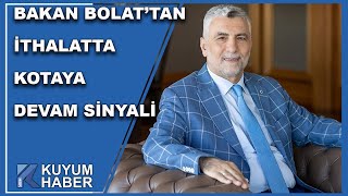 Altın İthalatında Kota Devam Edecek Mi? Ticaret Bakanı Ömer Bolat Merak Edilen Soruyu Cevaplandırdı