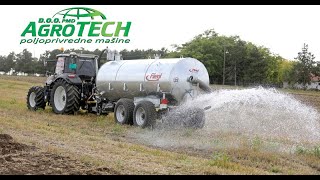 AGROTECH U RADU: RASHLAĐIVANJE Steyr Multi traktor +  Fliegl cisterna