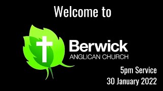 30 January 2022, 5pm Baptism, Confirmation and Reception Service, Bishop Paul Barker