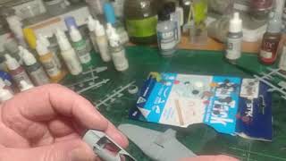 Scale Modelling; painting the Eduard Models 1/72 Lavockin scale model. Pop past and chat!